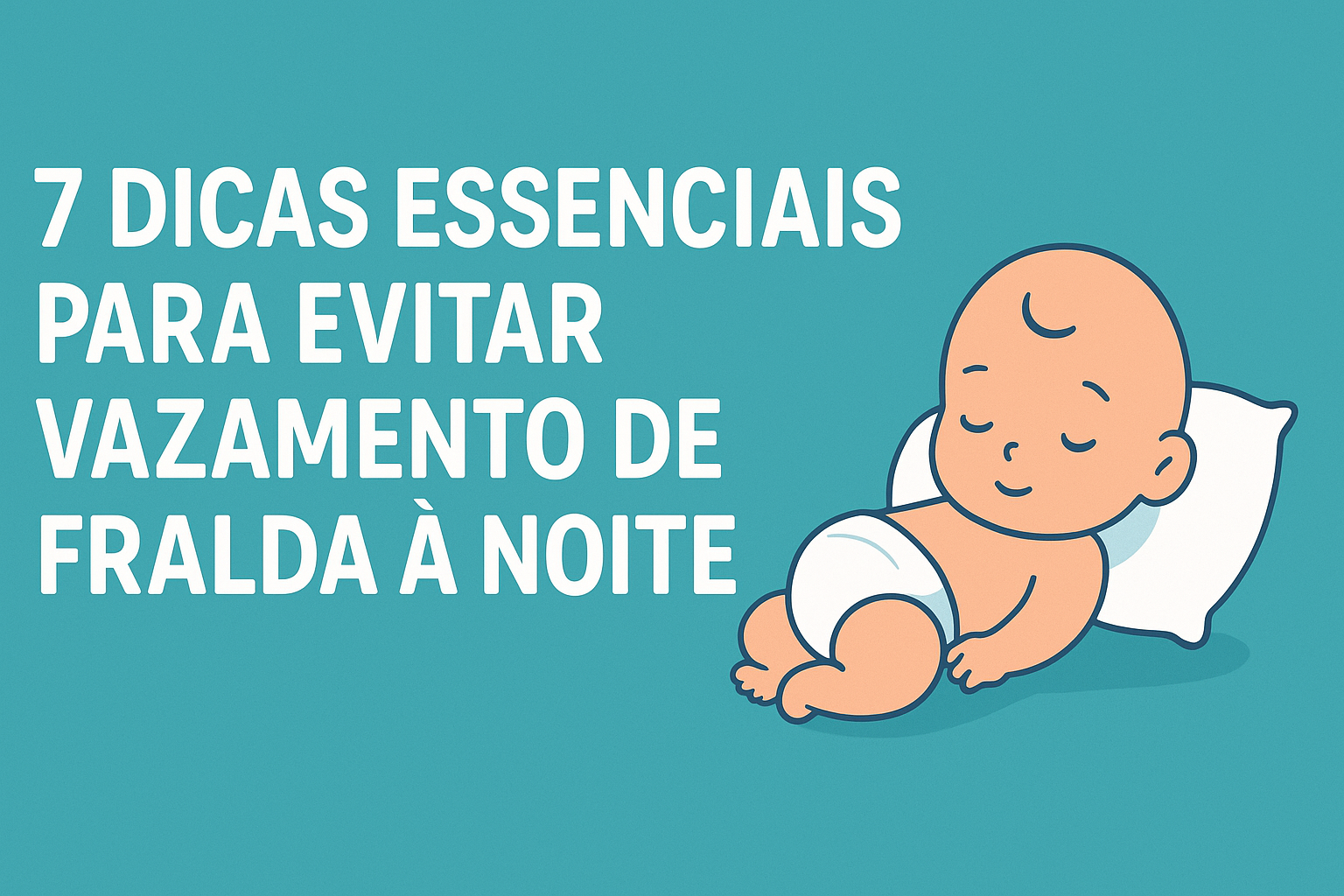 7 Dicas Essenciais para Evitar Vazamento de Fralda à Noite