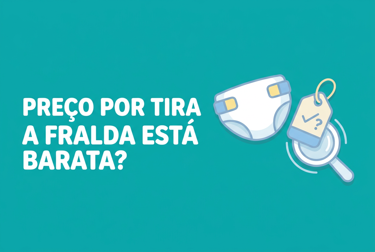 Preço por tira: como saber se a fralda está barata