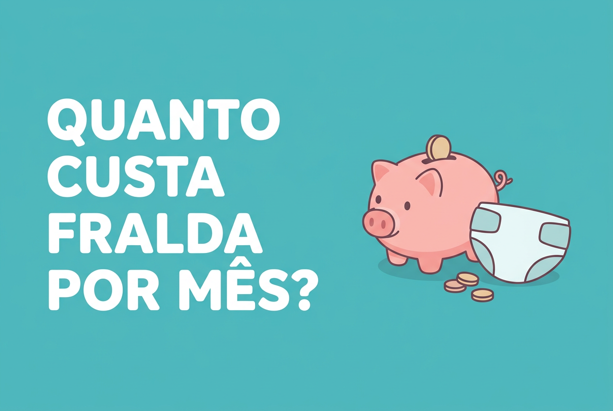 Quanto custa fralda por mês? Tabela real por tamanho