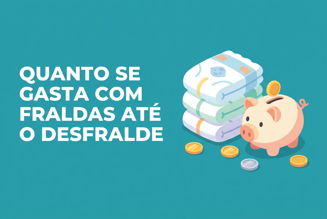 Quanto se gasta com fraldas até o desfralde?